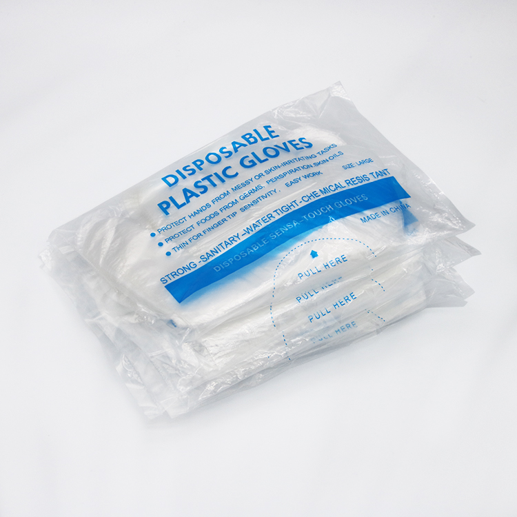 Food Service Clear Disposable PE -Handschuhe